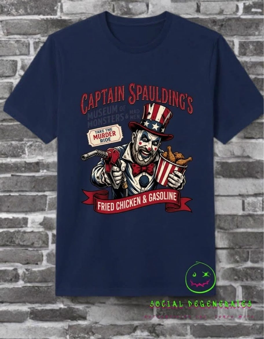 Captain Spaulding's Fried Chicken & Gasoline T-Shirt