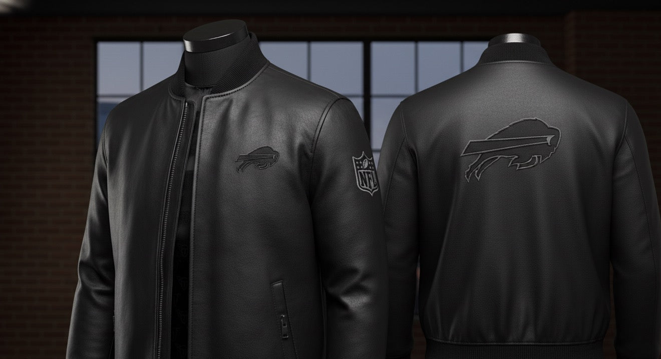NFL Blackout Lambskin leather Jacket