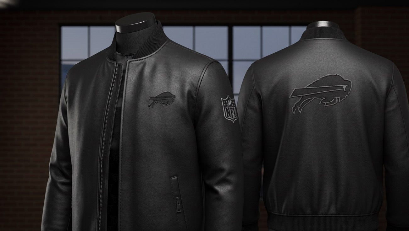 NFL Blackout Lambskin leather Jacket