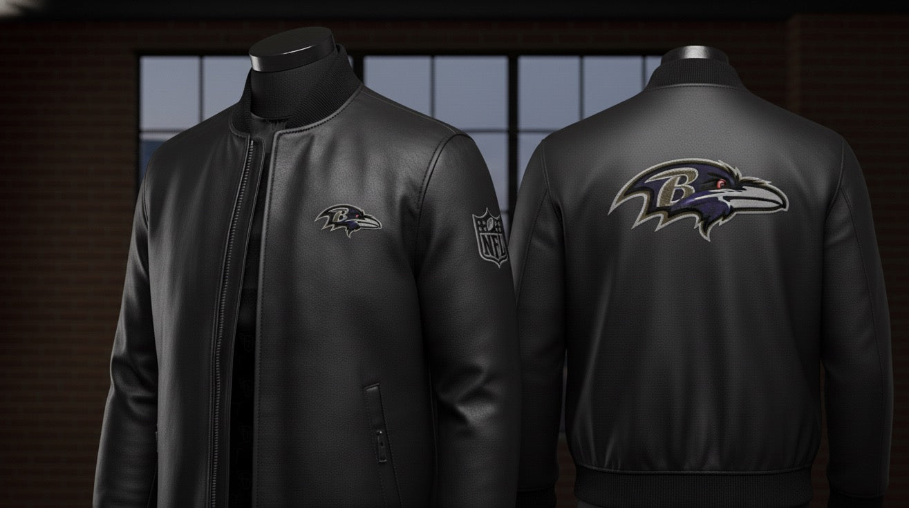 NFL Blackout Lambskin leather Jacket