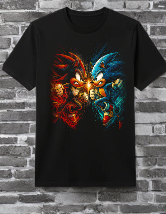 COLLISION COURSE: SONIC VS. SHADOW