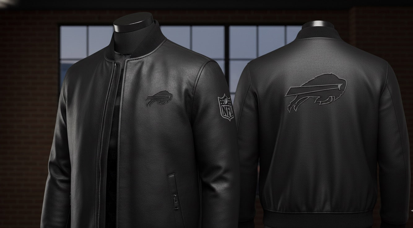 NFL Blackout Lambskin leather Jacket