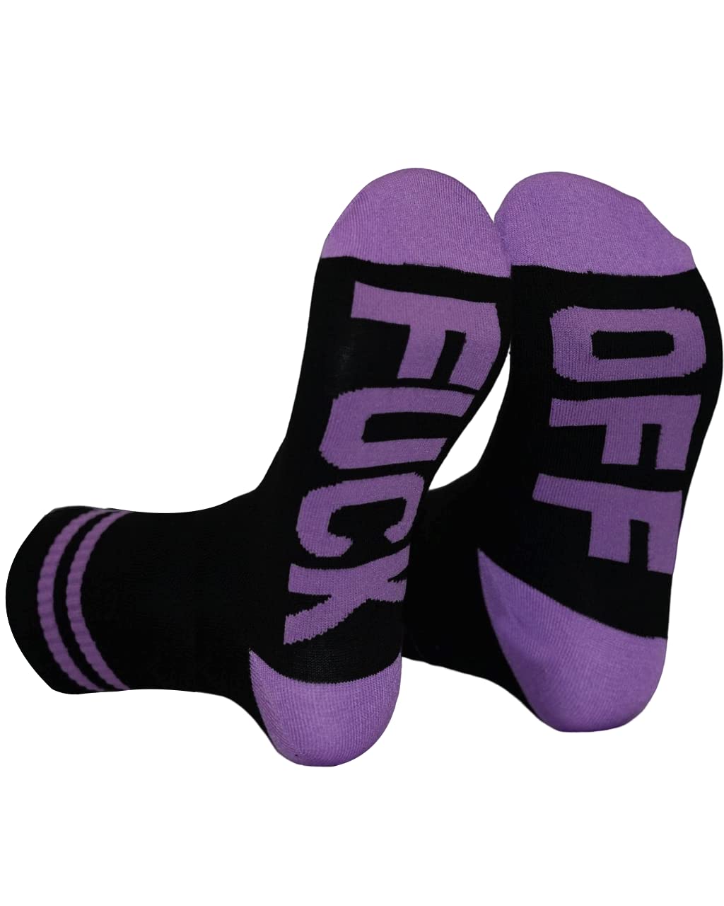 Fuck Off Socks Funny Funky Cotton Novelty Casual Crew Socks For Women Men Dress Tube Stocking Christmas Gifts