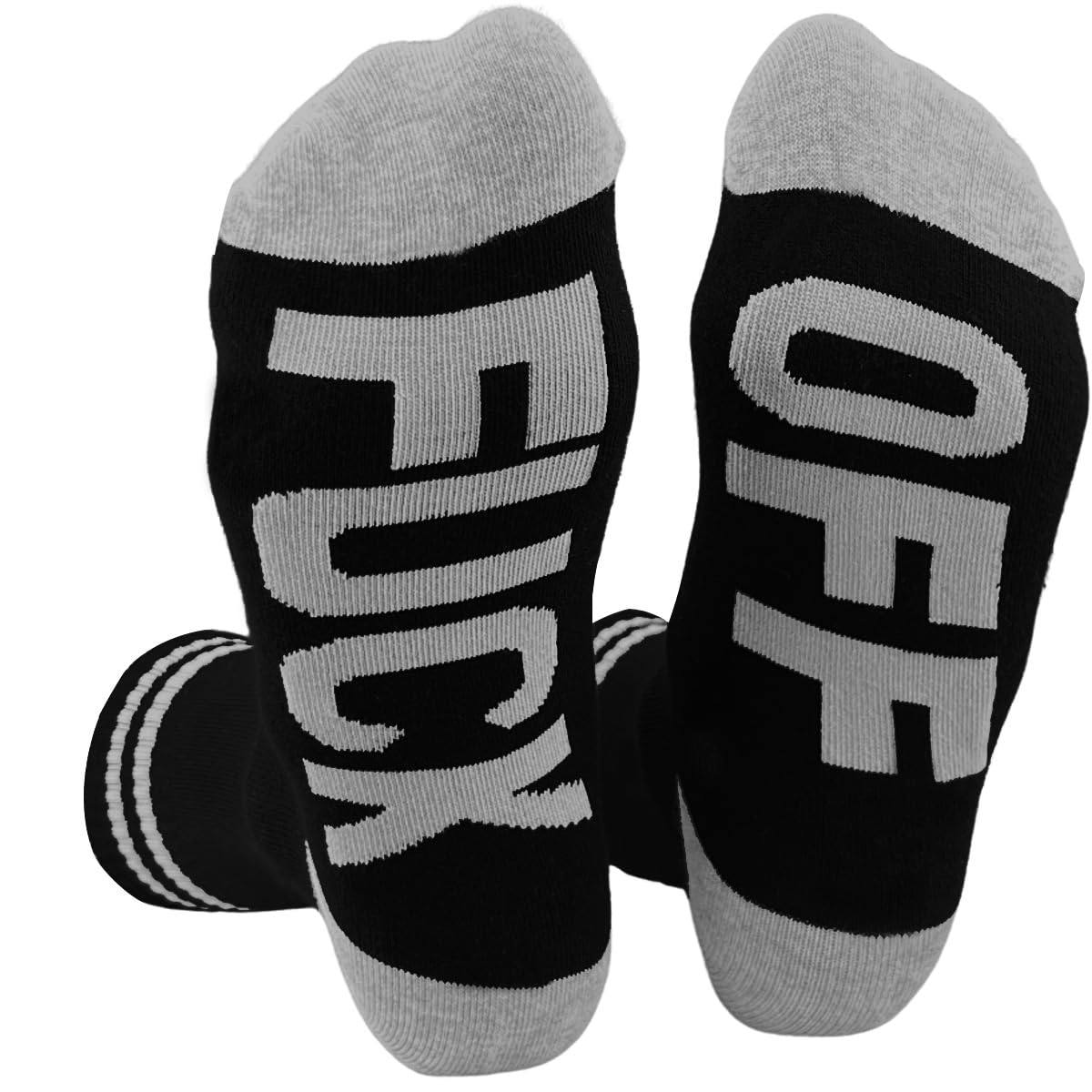 Fuck Off Socks Funny Funky Cotton Novelty Casual Crew Socks For Women Men Dress Tube Stocking Christmas Gifts