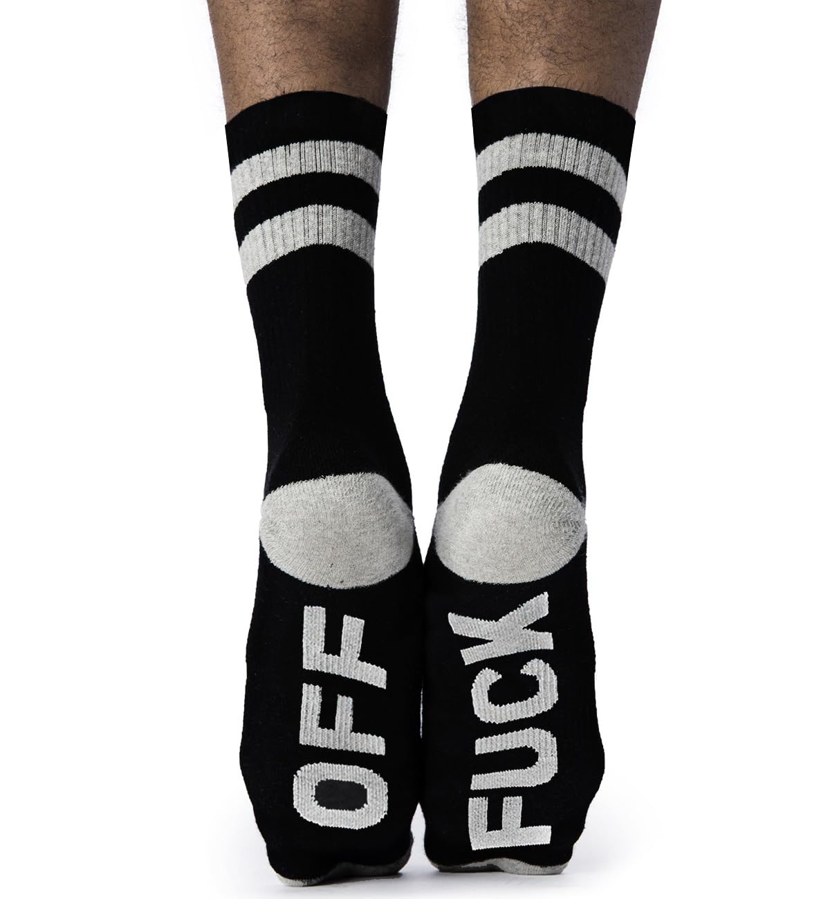 Fuck Off Socks Funny Funky Cotton Novelty Casual Crew Socks For Women Men Dress Tube Stocking Christmas Gifts