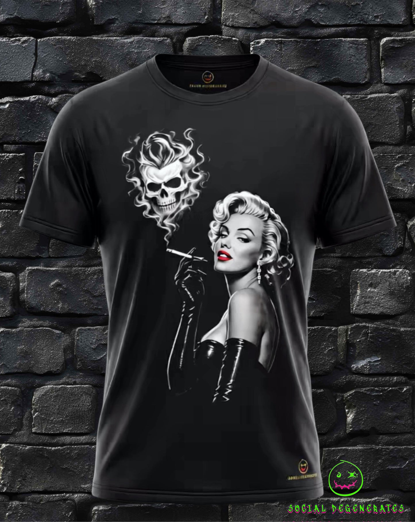 The "Norma Jean" Heavyweight Tee (Black Edition)