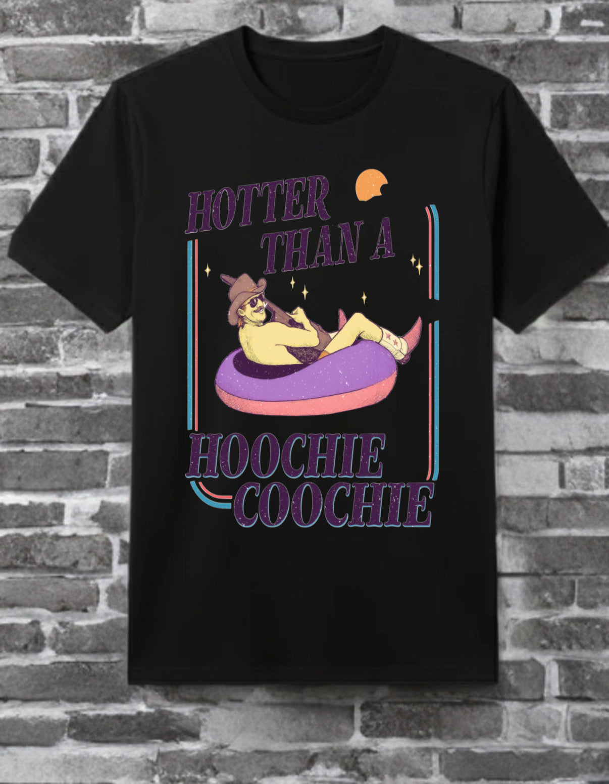 The "Hoochie Coochie" Tee – Midnight Edition 🤠