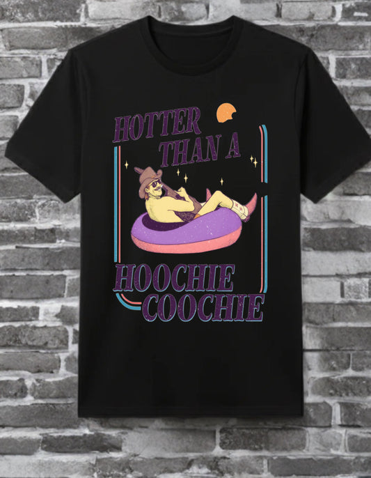The "Hoochie Coochie" Tee – Midnight Edition 🤠