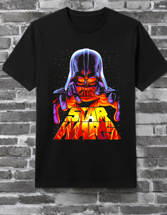 THE "MUSTAFAR TRIPPIN’" NEON VADER TEE