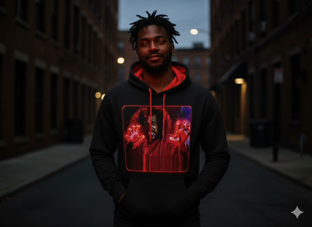 (Copy) Sho Nuff Light Up Hoodie Pre Order Will Ship 11/17