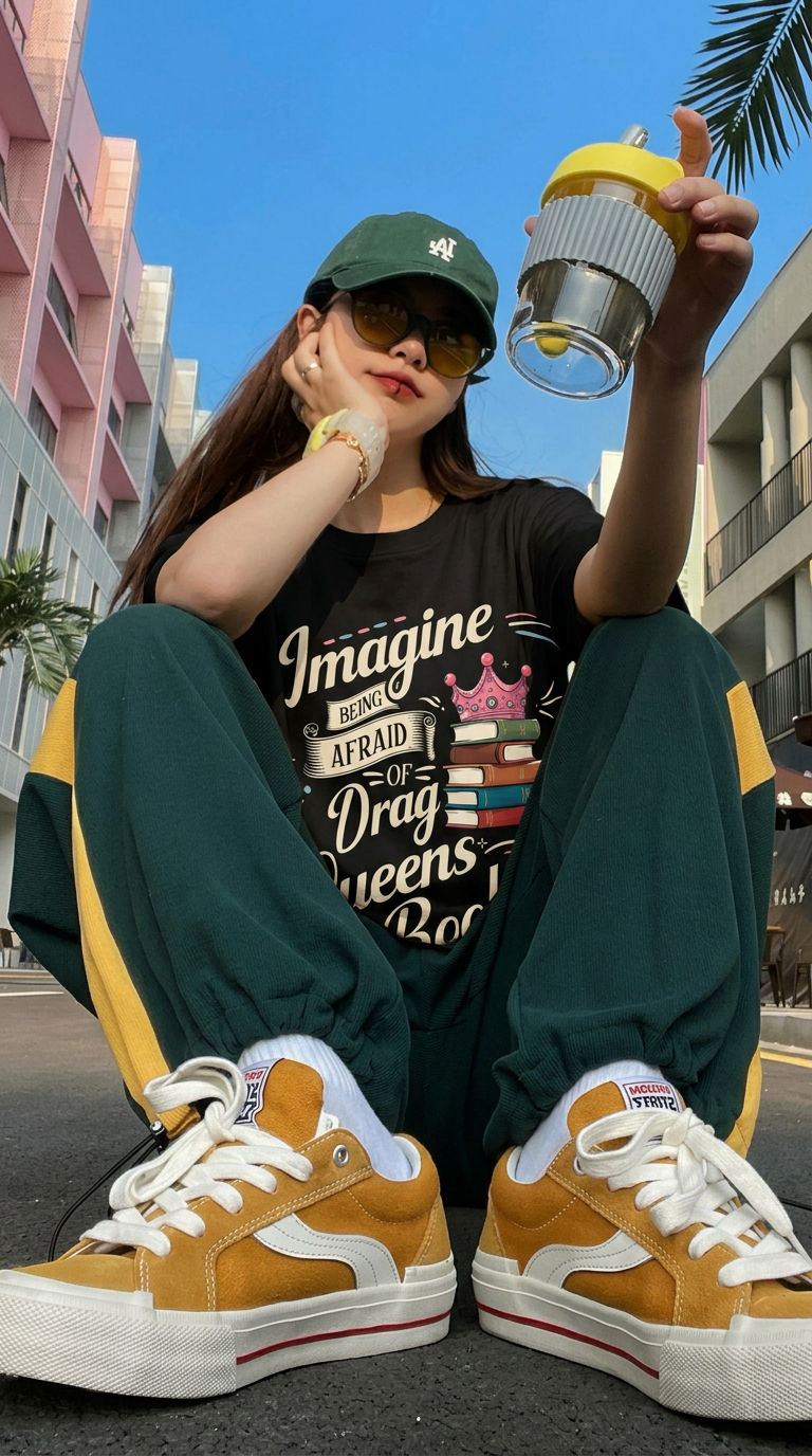 Imagine being afraid Pride T Shirt