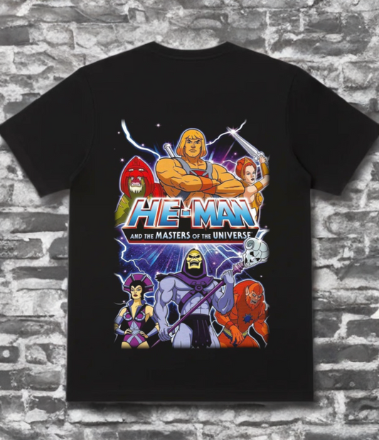 Unleash the Power of Eternia: Classic He-Man Graphic Tee