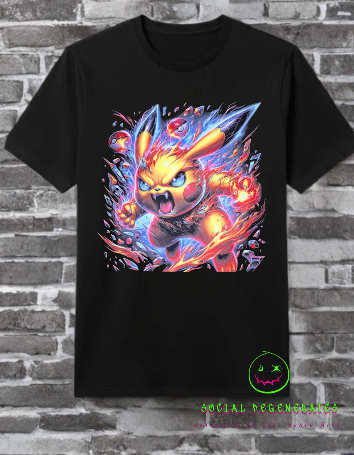 Feral Spark Tee Pikachu