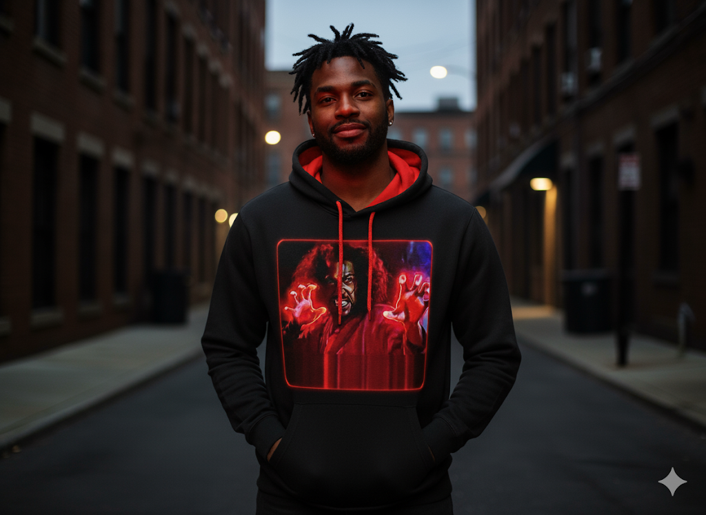 (Copy) Sho Nuff Light Up Hoodie Pre Order Will Ship 11/17