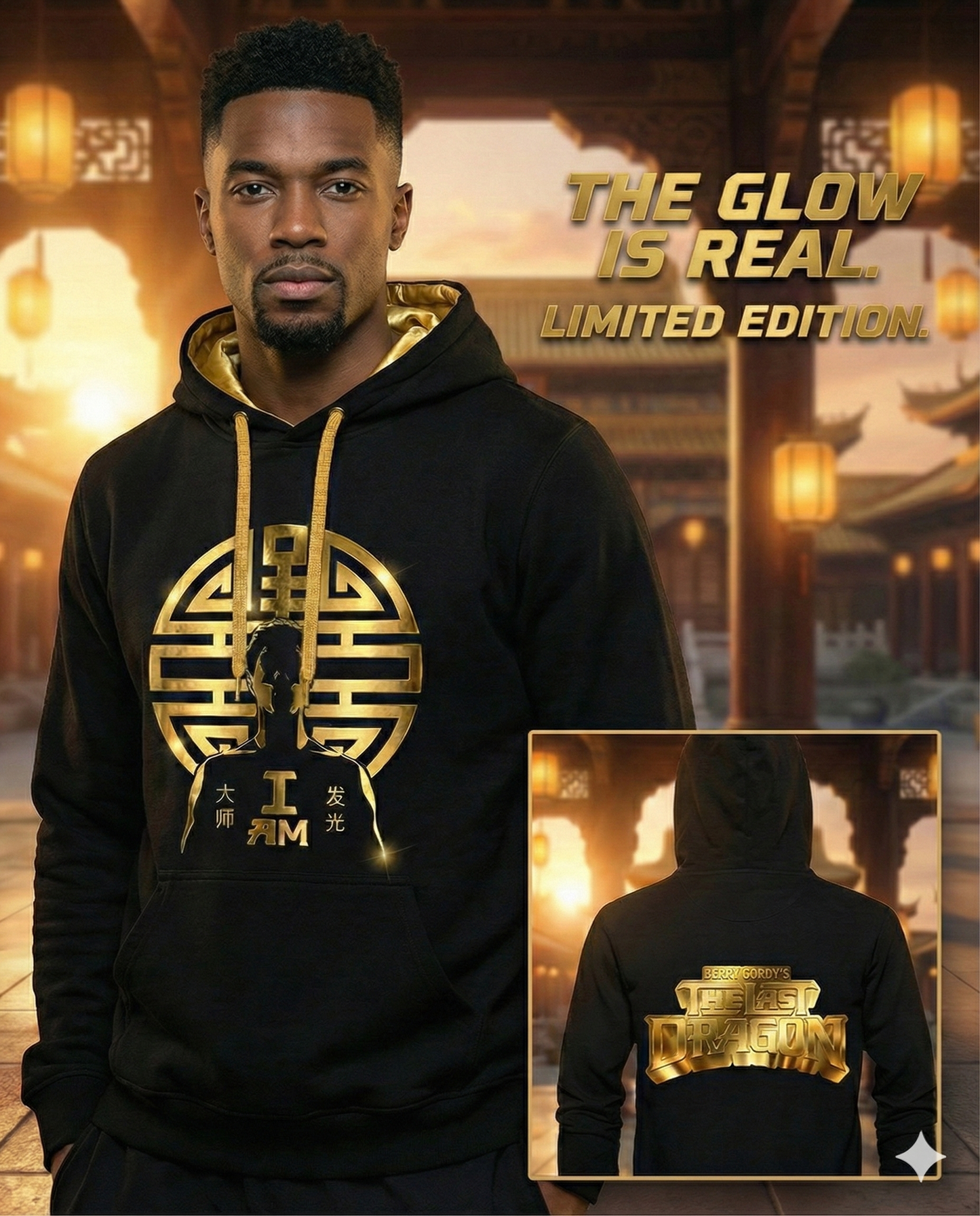 "The Master" Limited Edition Hoodie | The Last Dragon Collectionk