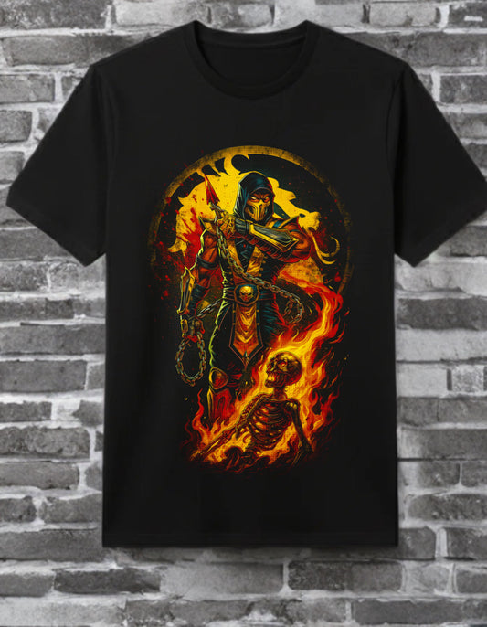 Hellfire Unleashed: The Scorpion Legacy Tee
