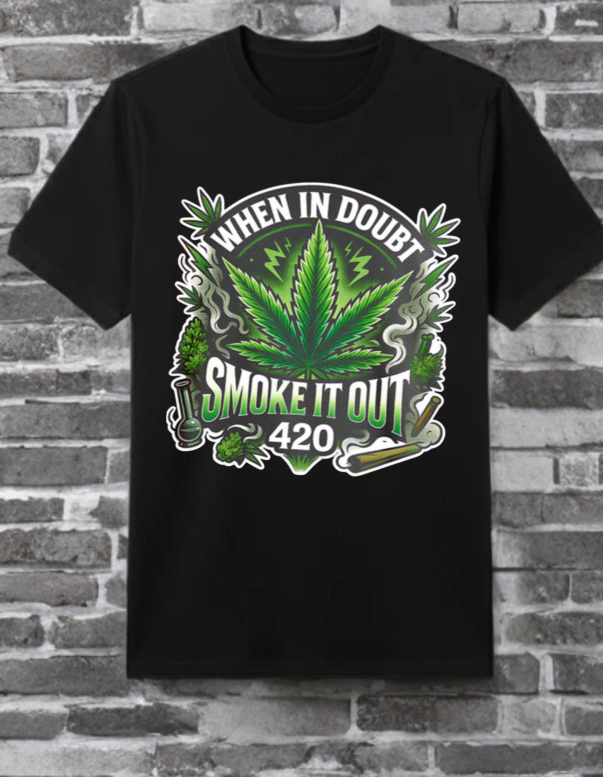 The "Smoke It Out" Graphic Tee