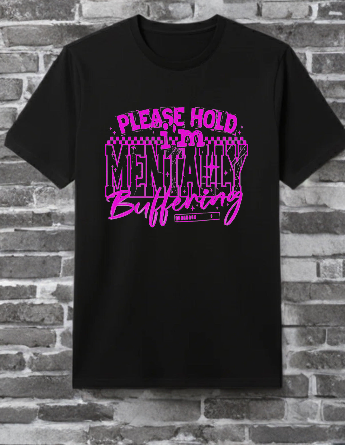 MENTALLY BUFFERING Tee | Social Degenerates