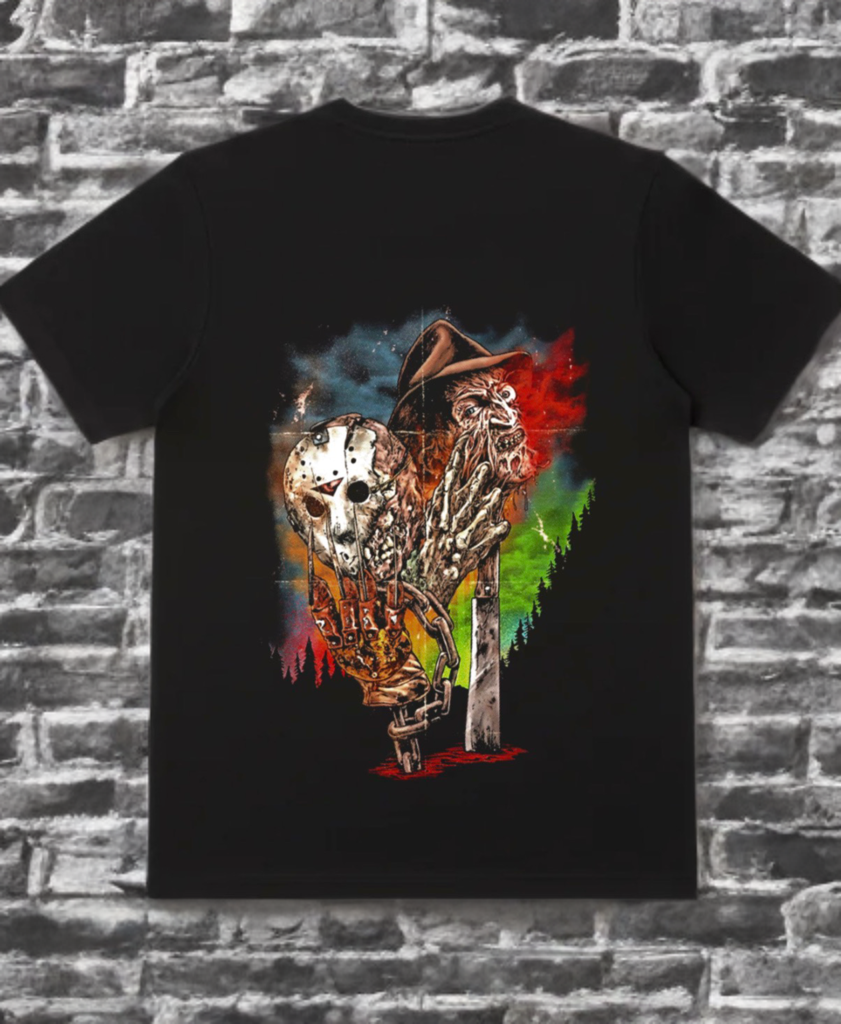 Freddy vs. Jason: The "Restraining Order" Graphic Tee