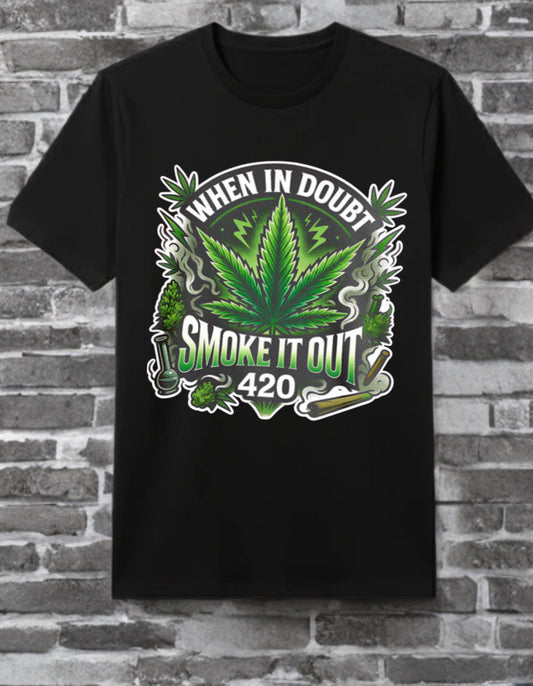 The "Smoke It Out" Graphic Tee