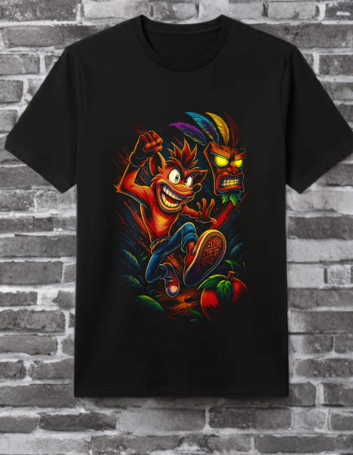 Wumpa Warfare | The "Crash & Burn" Tee