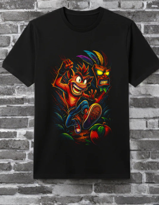 Wumpa Warfare | The "Crash & Burn" Tee