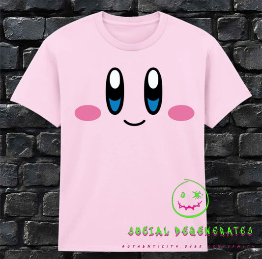 Kirby-Inspired Graphic Tee - Authenticity Over Conformity