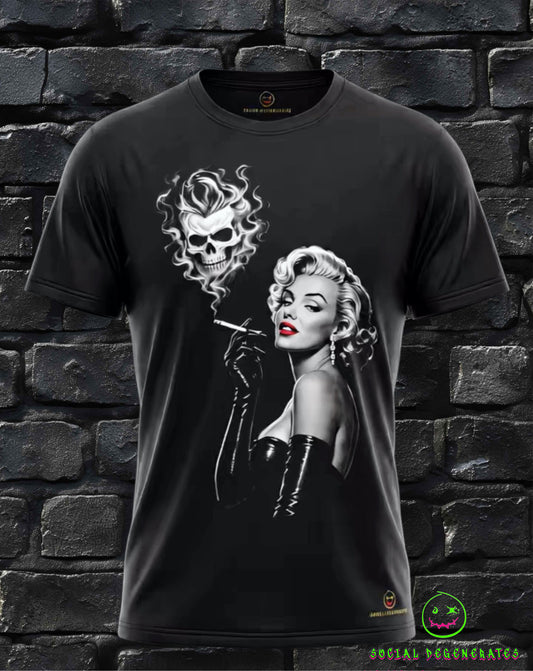The "Norma Jean" Heavyweight Tee (Black Edition)