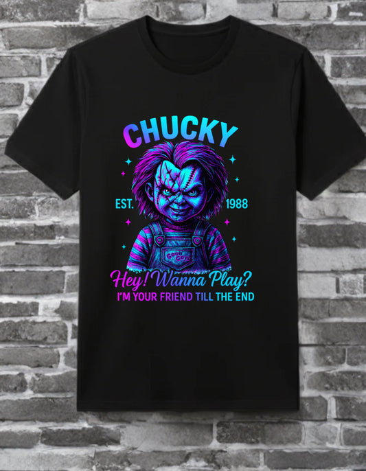Friend Till The End | The Chucky "Wanna Play?" Tee