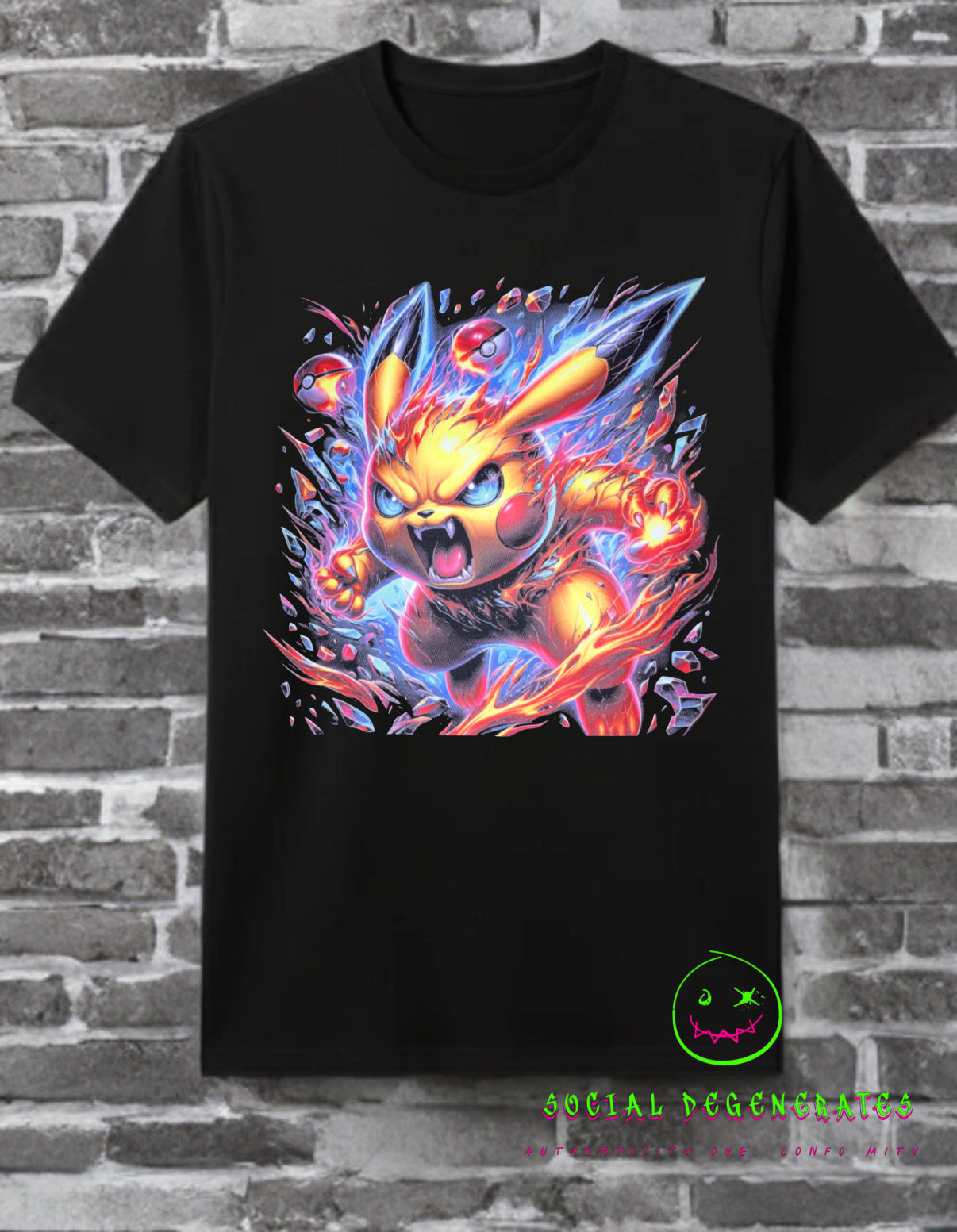 Feral Spark Tee Pikachu
