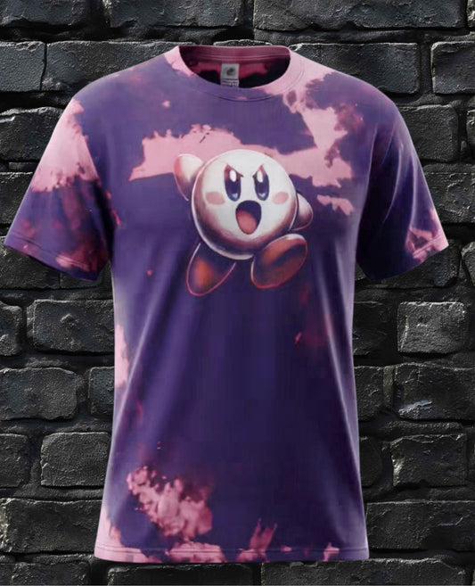 "POYO!" — ACID WASH KIRBY TEE
