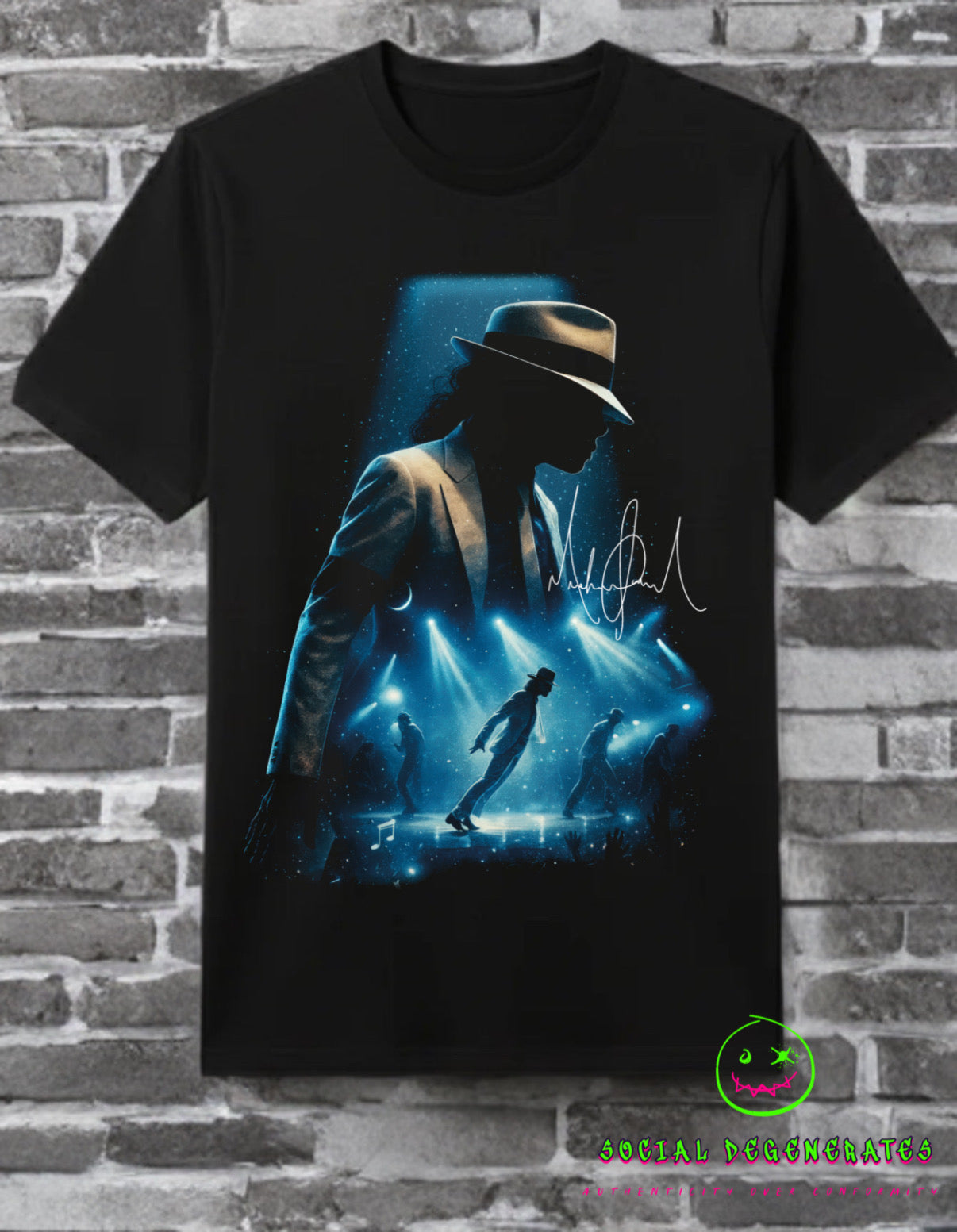The King of Pop Tribute Tee – Smooth Criminal Edition
