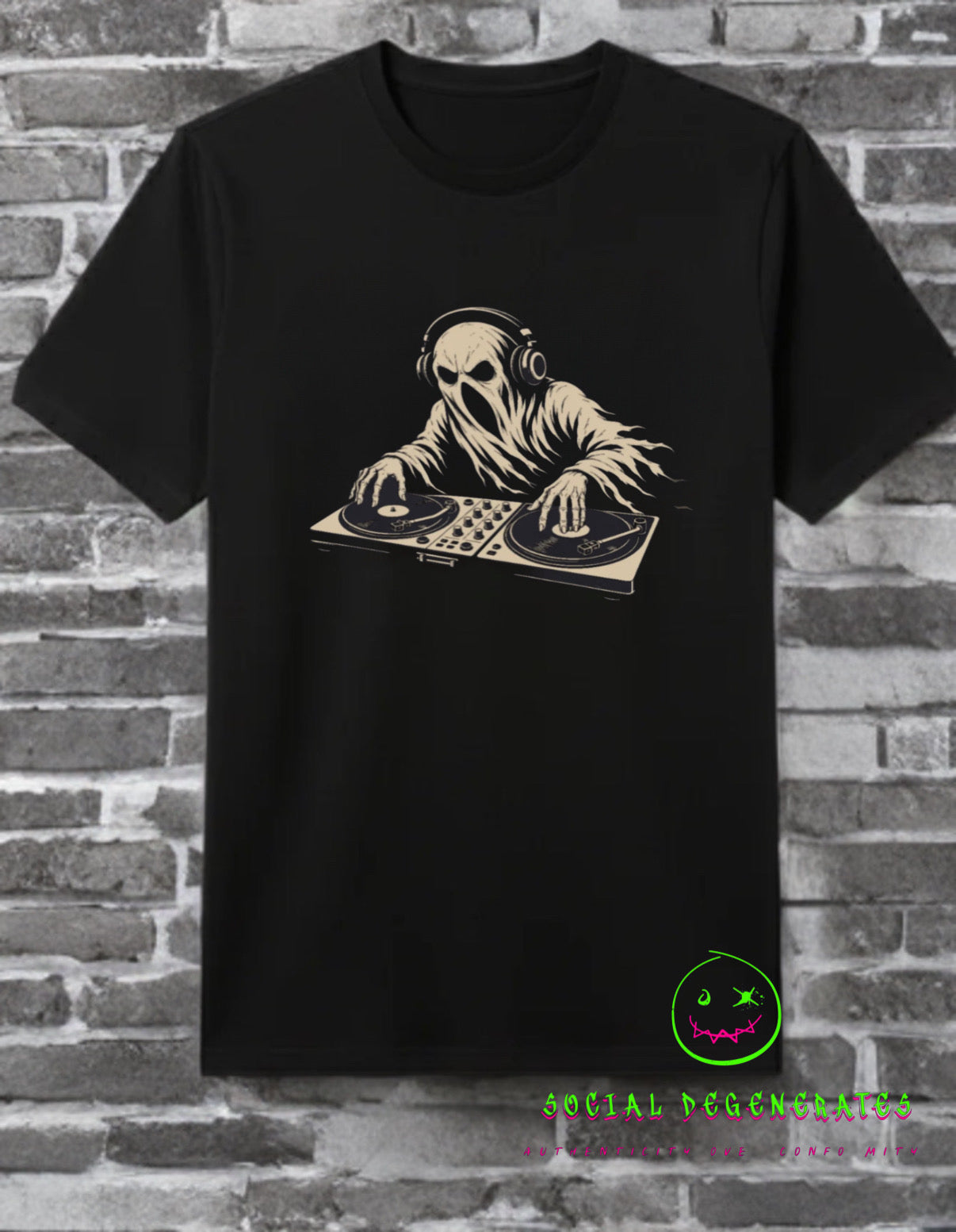 Phantom Frequency Tee — Social Degenerates