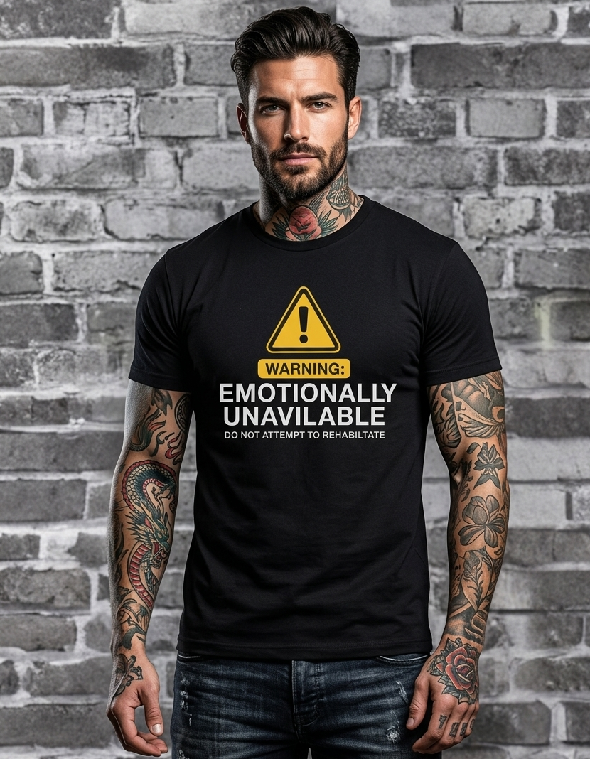 Warning: Emotionally Unavailable T Shirt