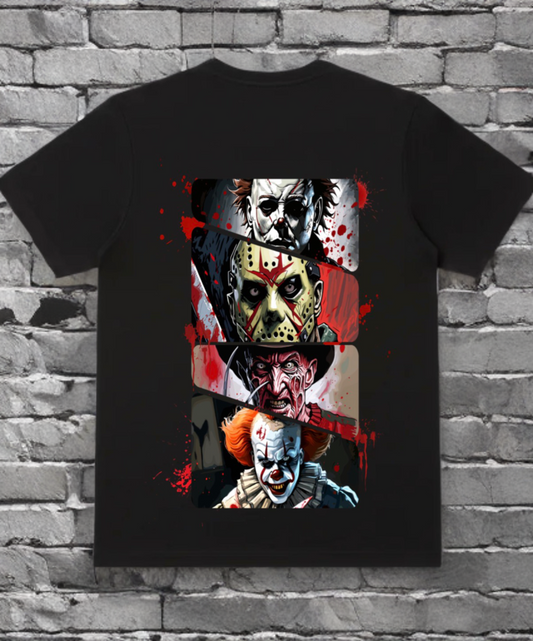 The "Parole Board Rejection" Graphic Tee: Slasher Mount Rushmore