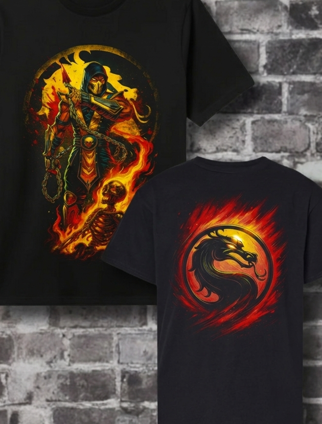 Hellfire Unleashed: The Scorpion Legacy Tee